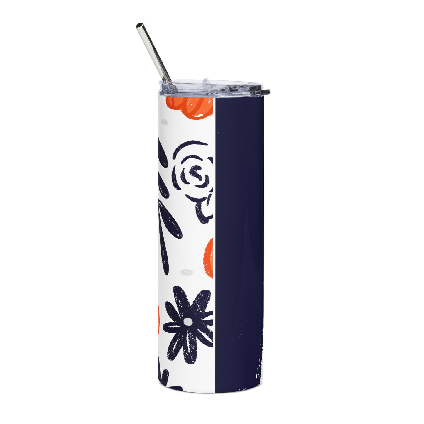 Pumpkin Blues Stainless Steel Tumbler | 20oz