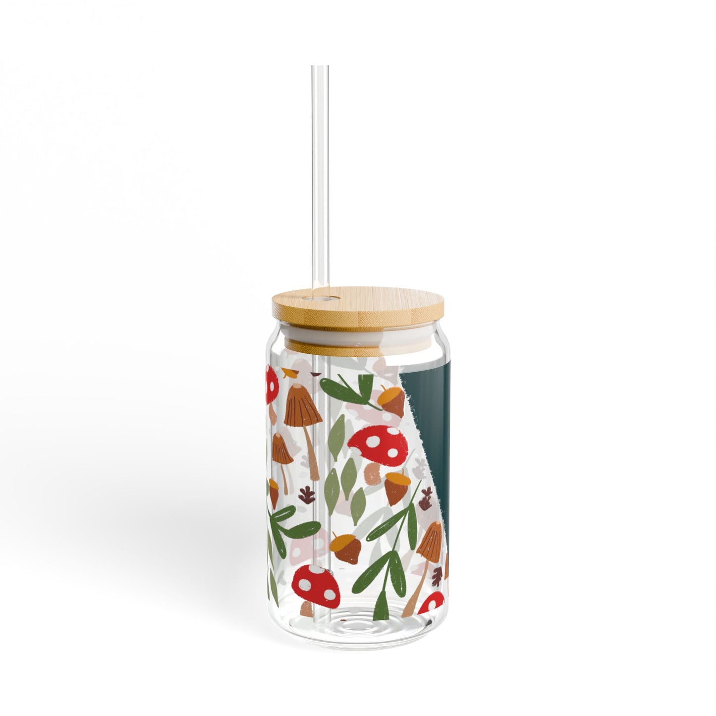 Mushroom Glass Sipper