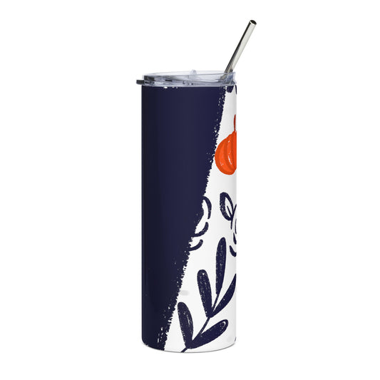 Pumpkin Blues Stainless Steel Tumbler | 20oz