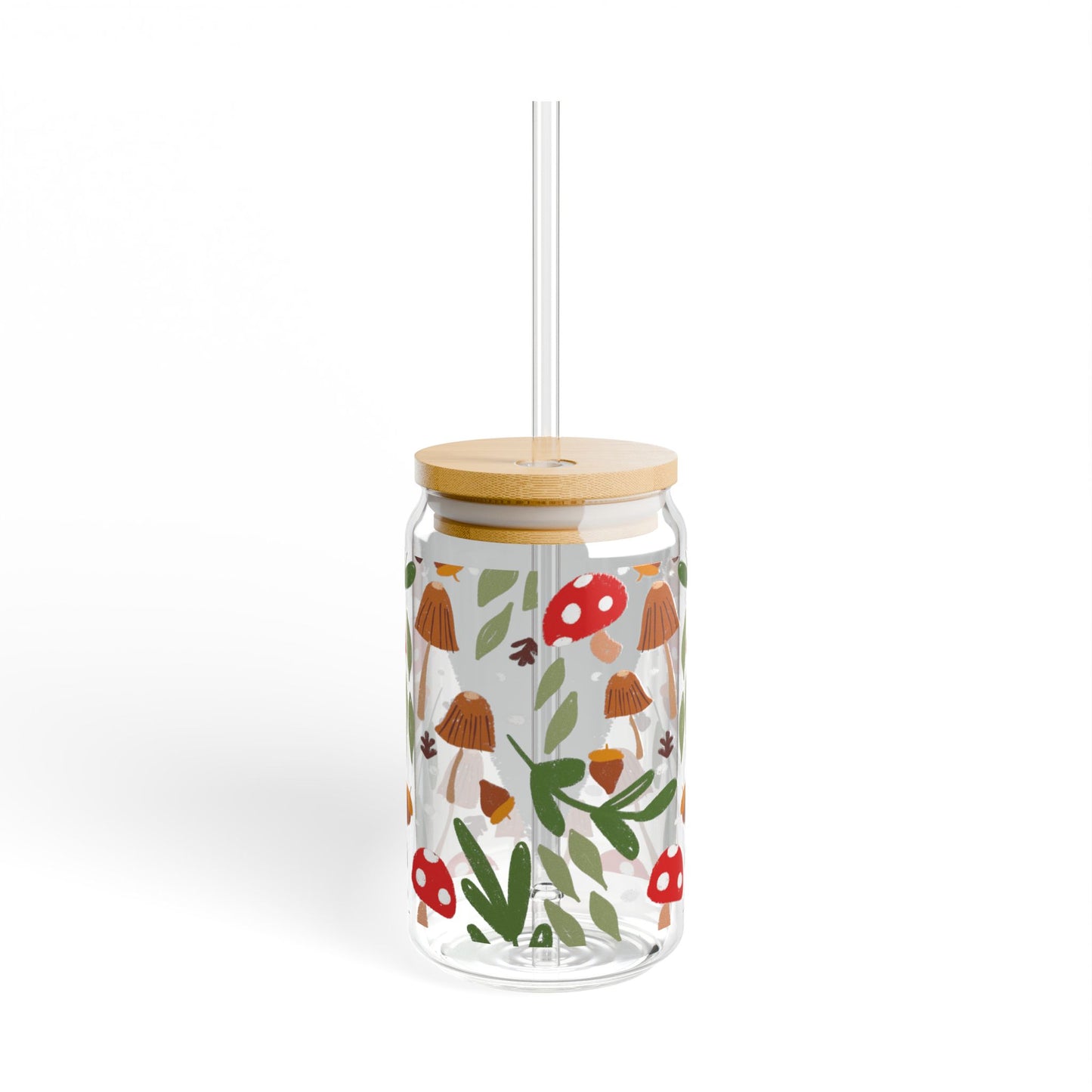 Mushroom Glass Sipper