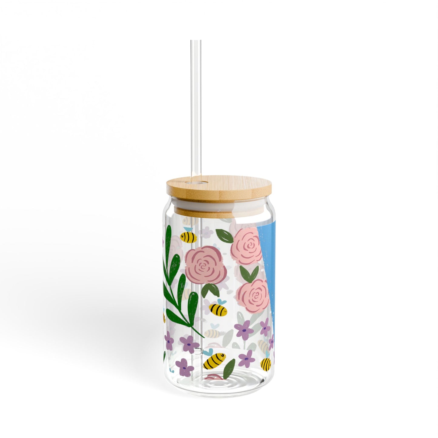 Bee Glass Sipper