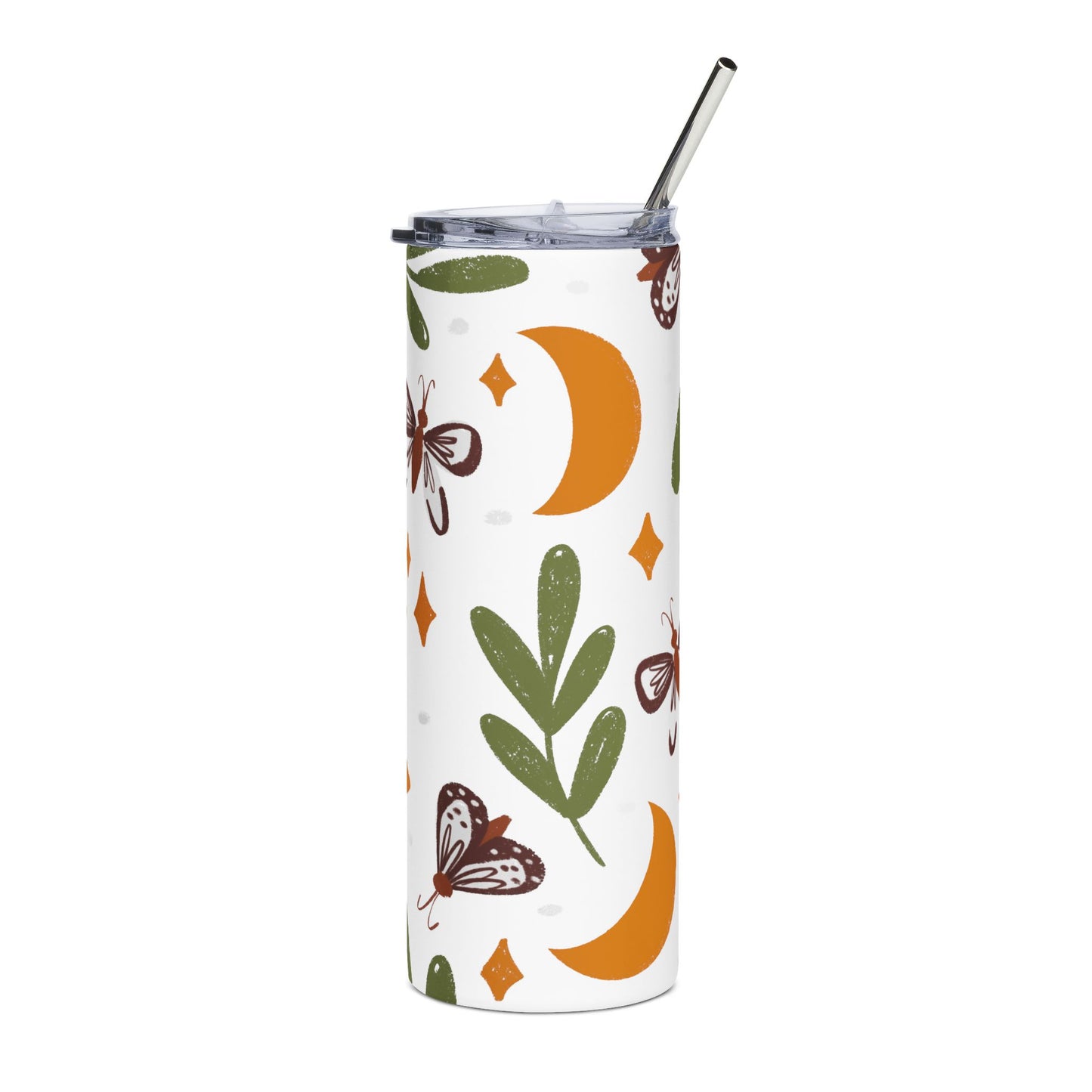 Moths by the Moon Stainless Steel Tumbler | 20oz