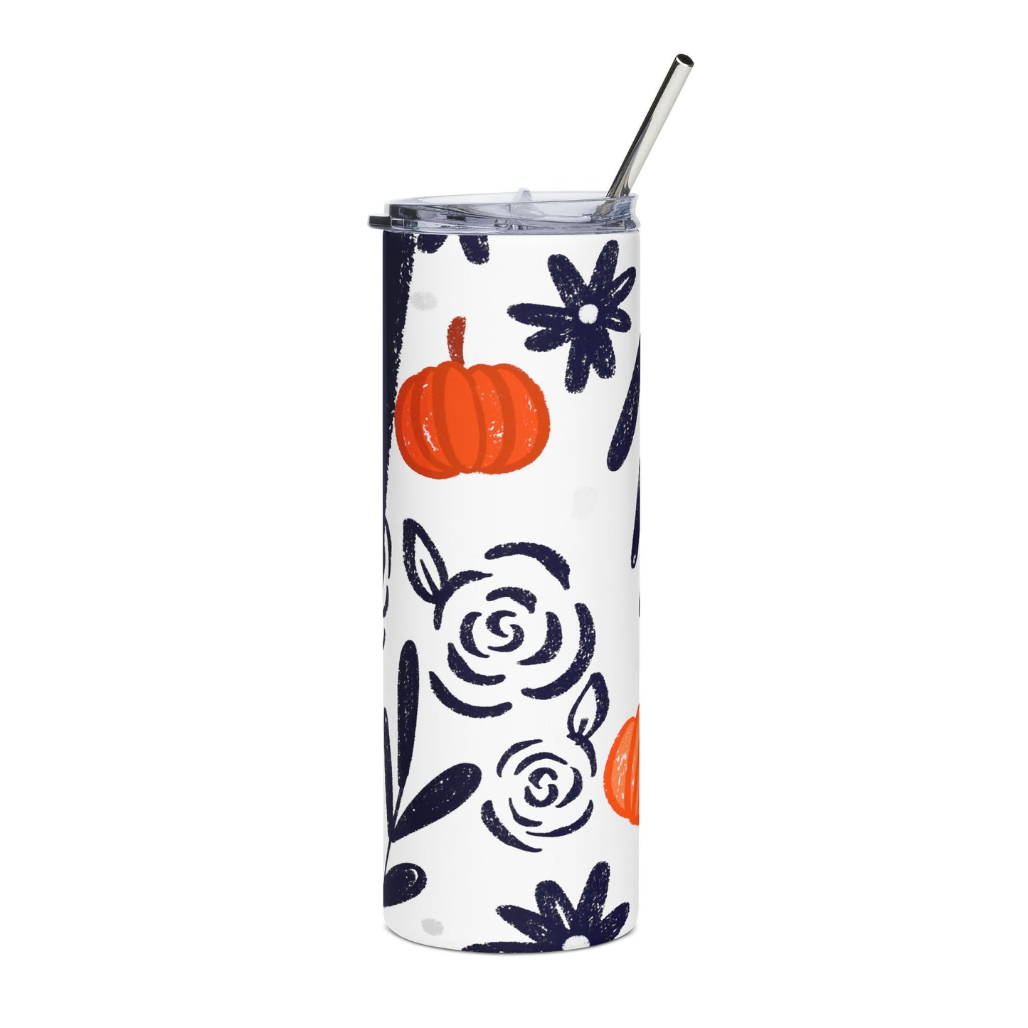 Pumpkin Blues Stainless Steel Tumbler | 20oz