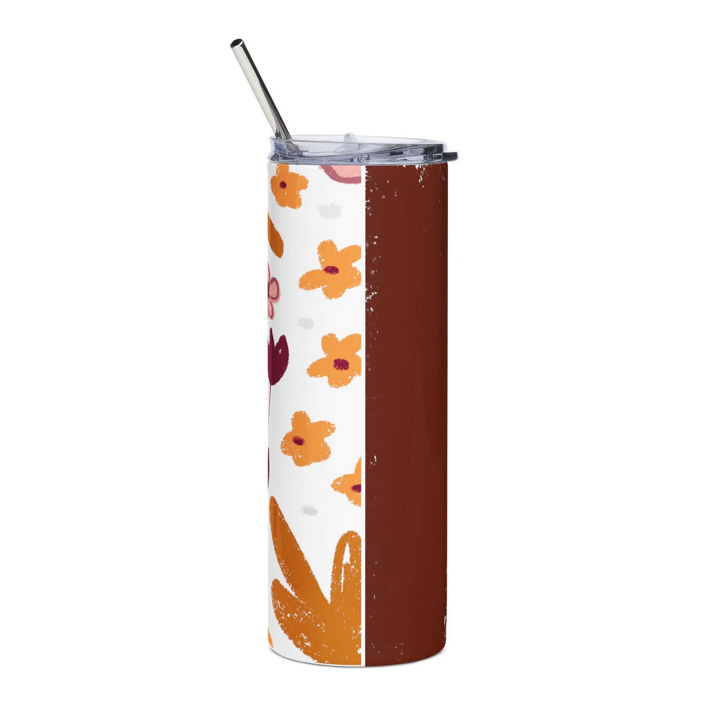 Fall Blooms Stainless Steel Tumbler | 20oz