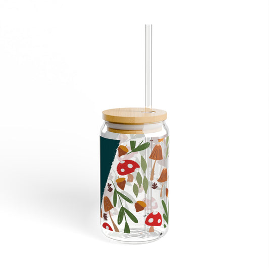 Mushroom Glass Sipper