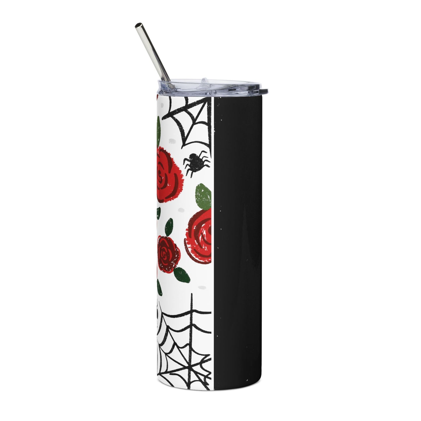 Roses & Webs Stainless Steel Tumbler | 20oz