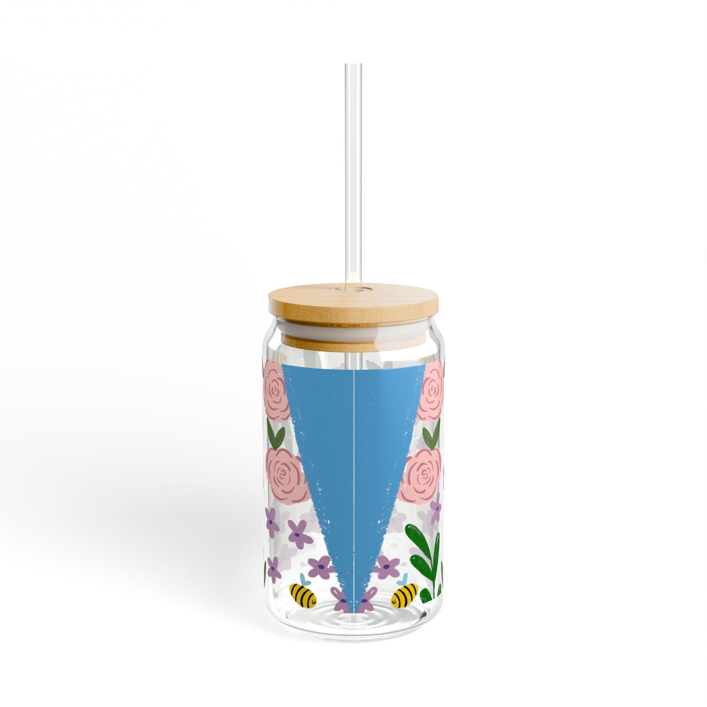 Bee Glass Sipper
