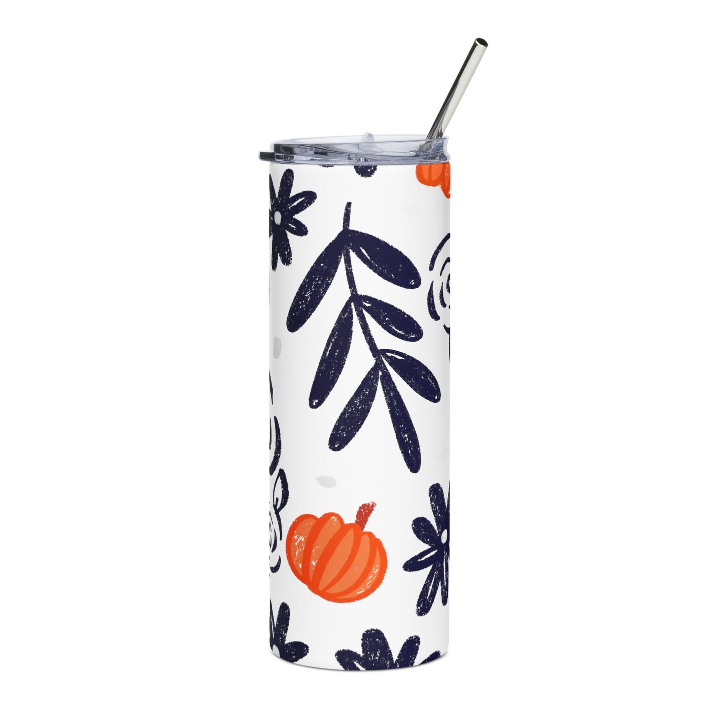 Pumpkin Blues Stainless Steel Tumbler | 20oz