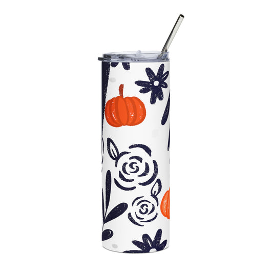 Pumpkin Blues Stainless Steel Tumbler | 20oz