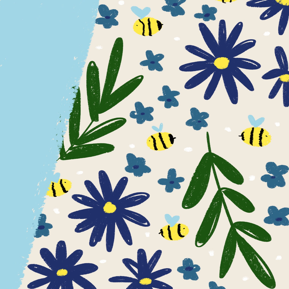 Blue Bees