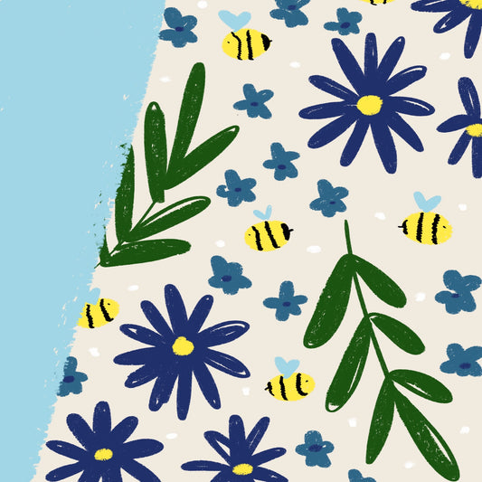 Blue Bees