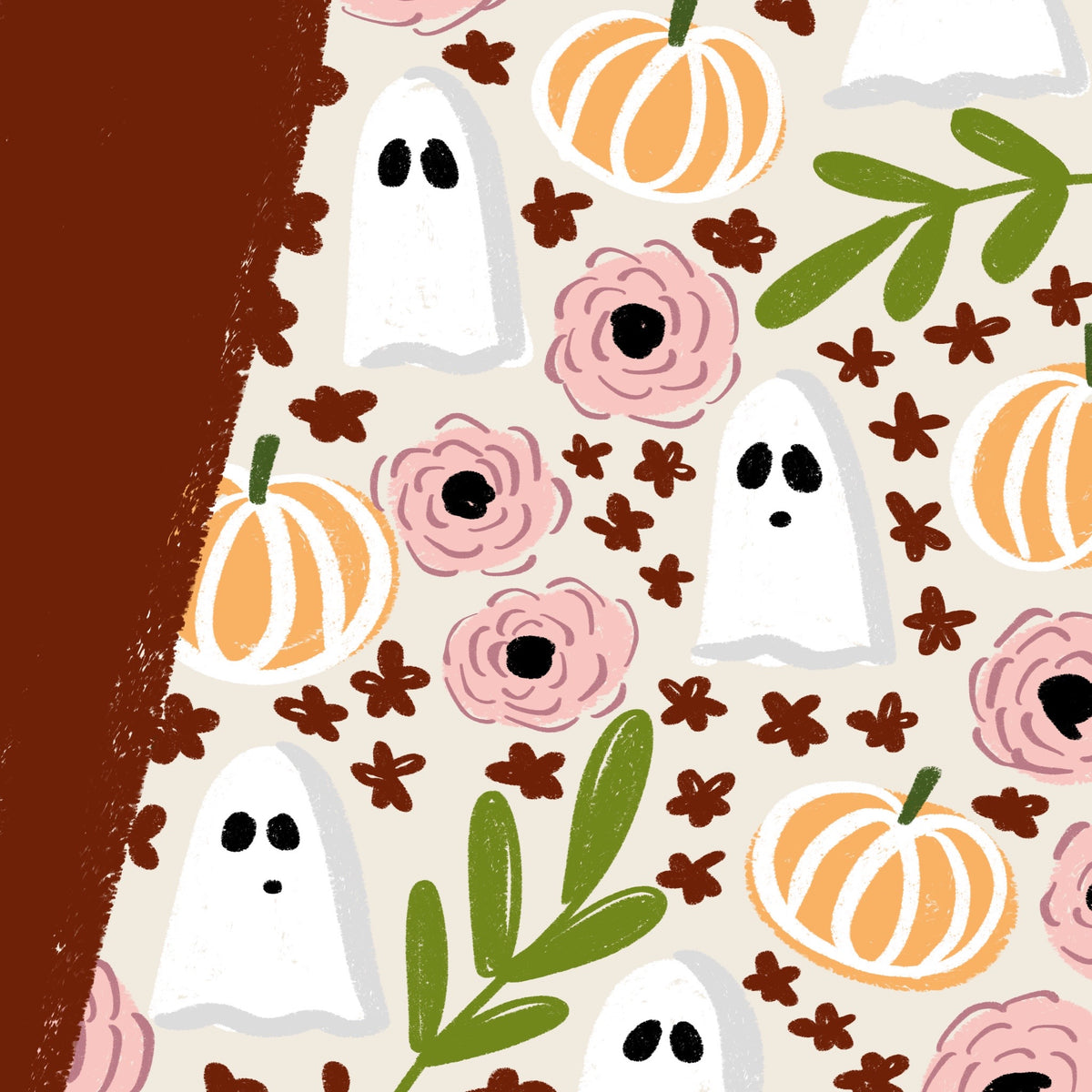 Poppies, Pumpkins & Ghosts