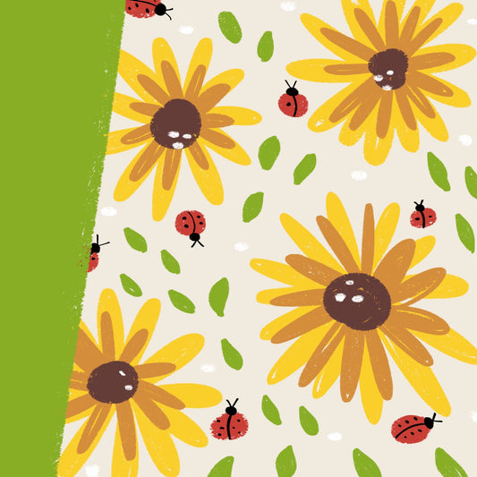 Sunflower Ladybugs