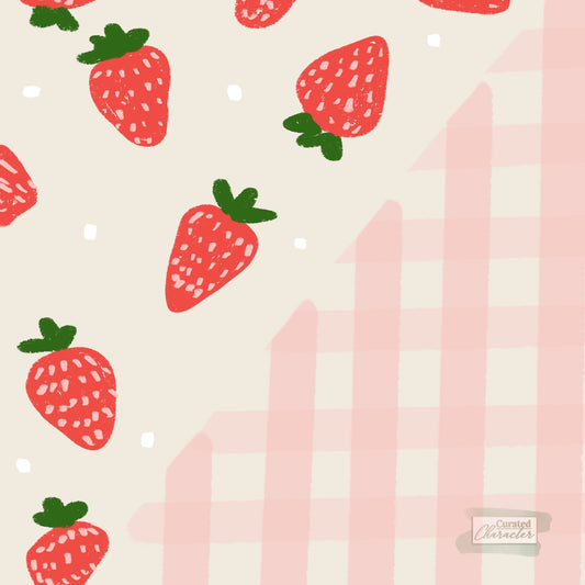 Gingham and Strawberries