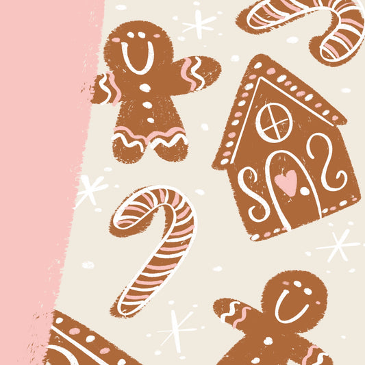Pink Gingerbread Land